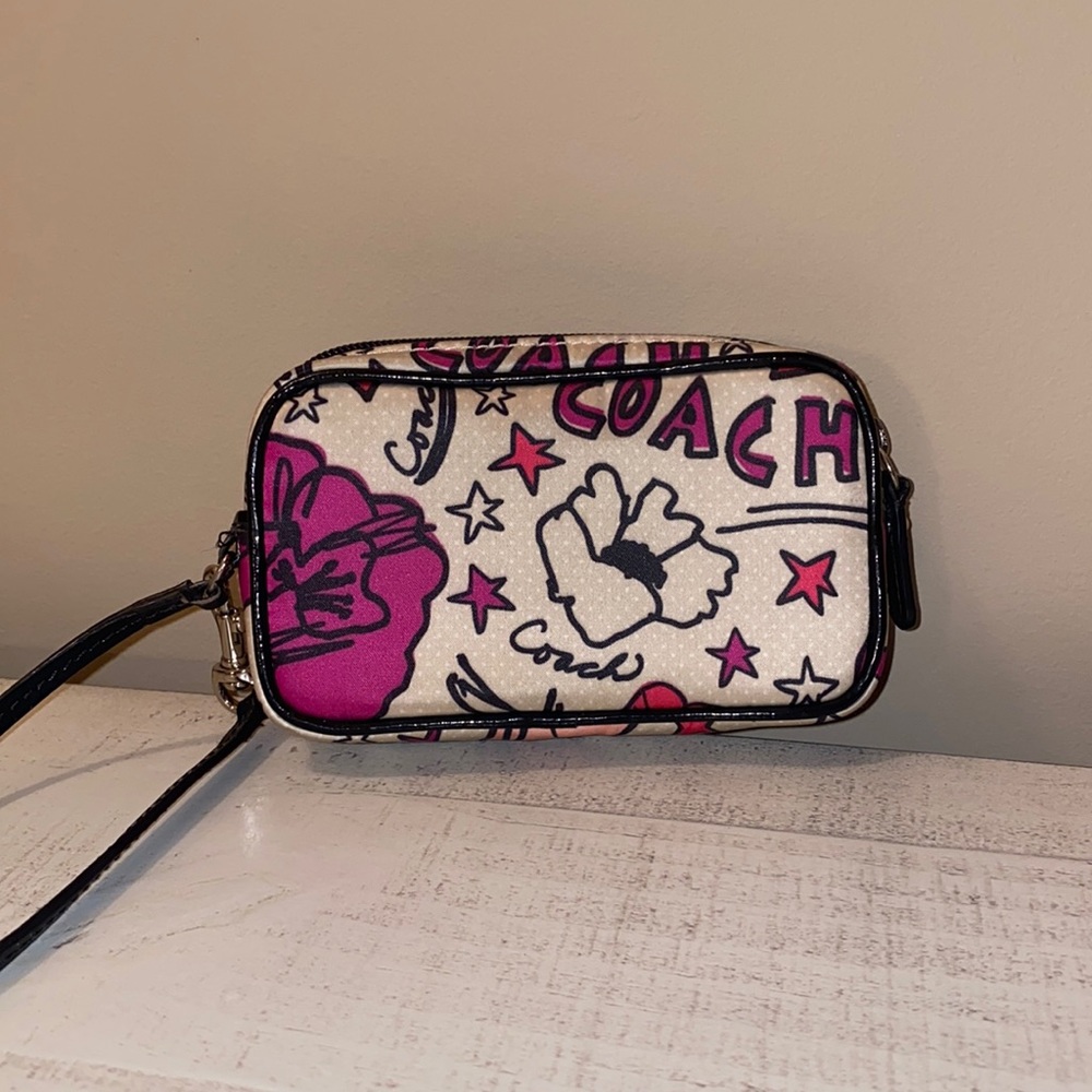 Petite Coach Wristlet
